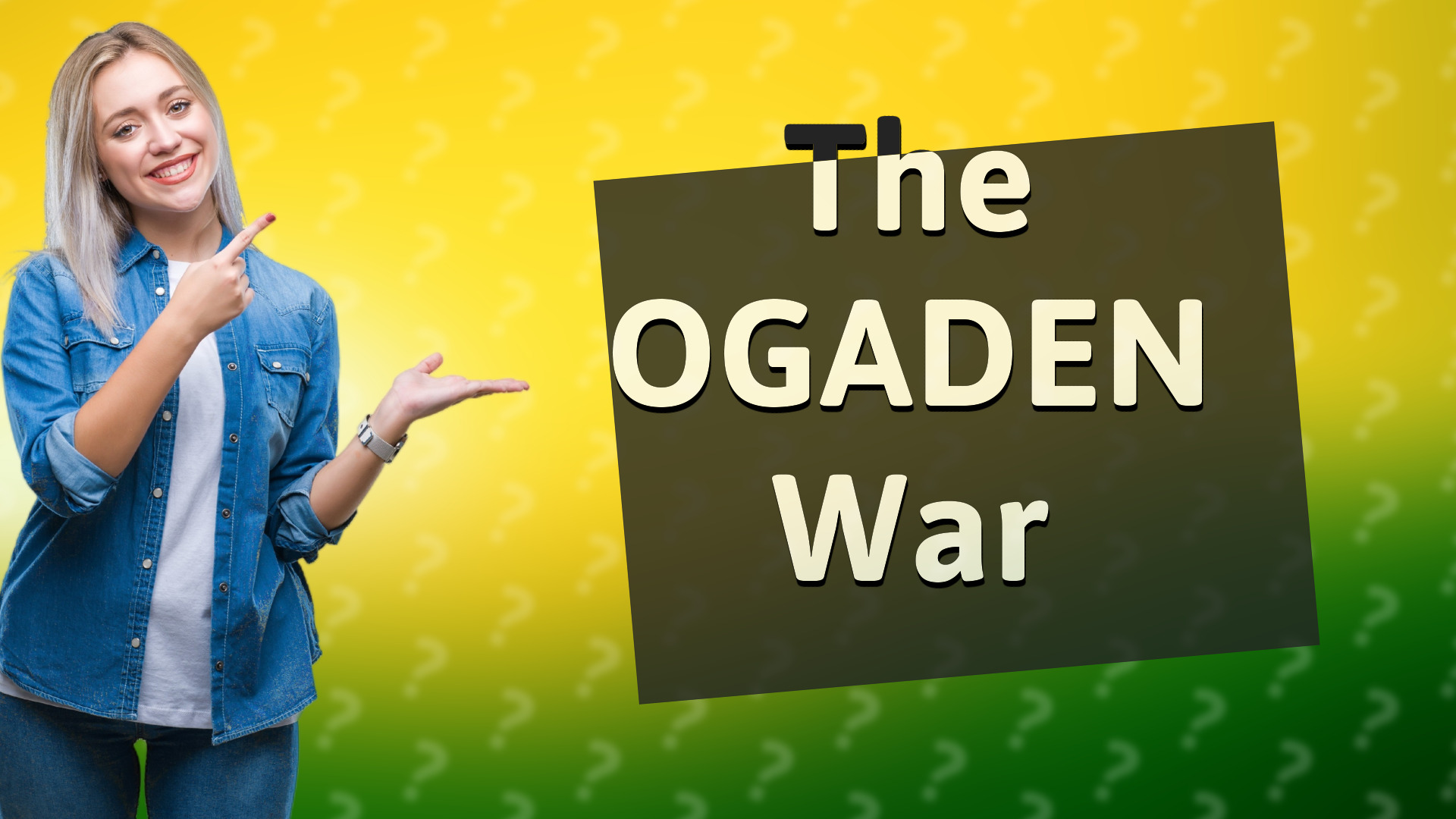 The OGADEN War