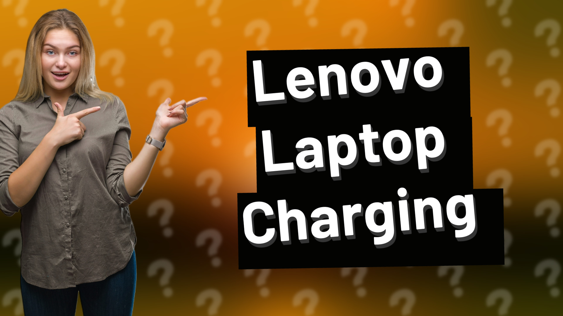 Lenovo Laptop Charging