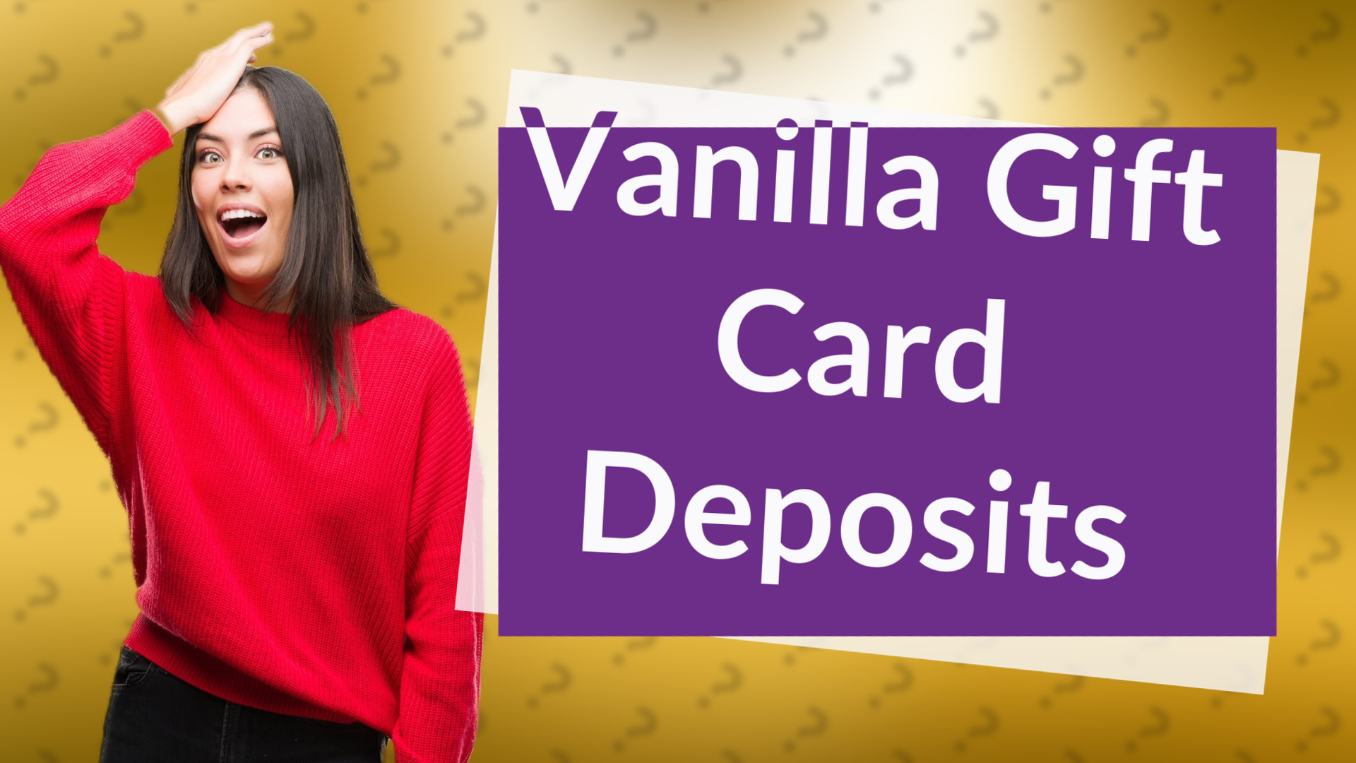 Vanilla Gift Card Deposits
