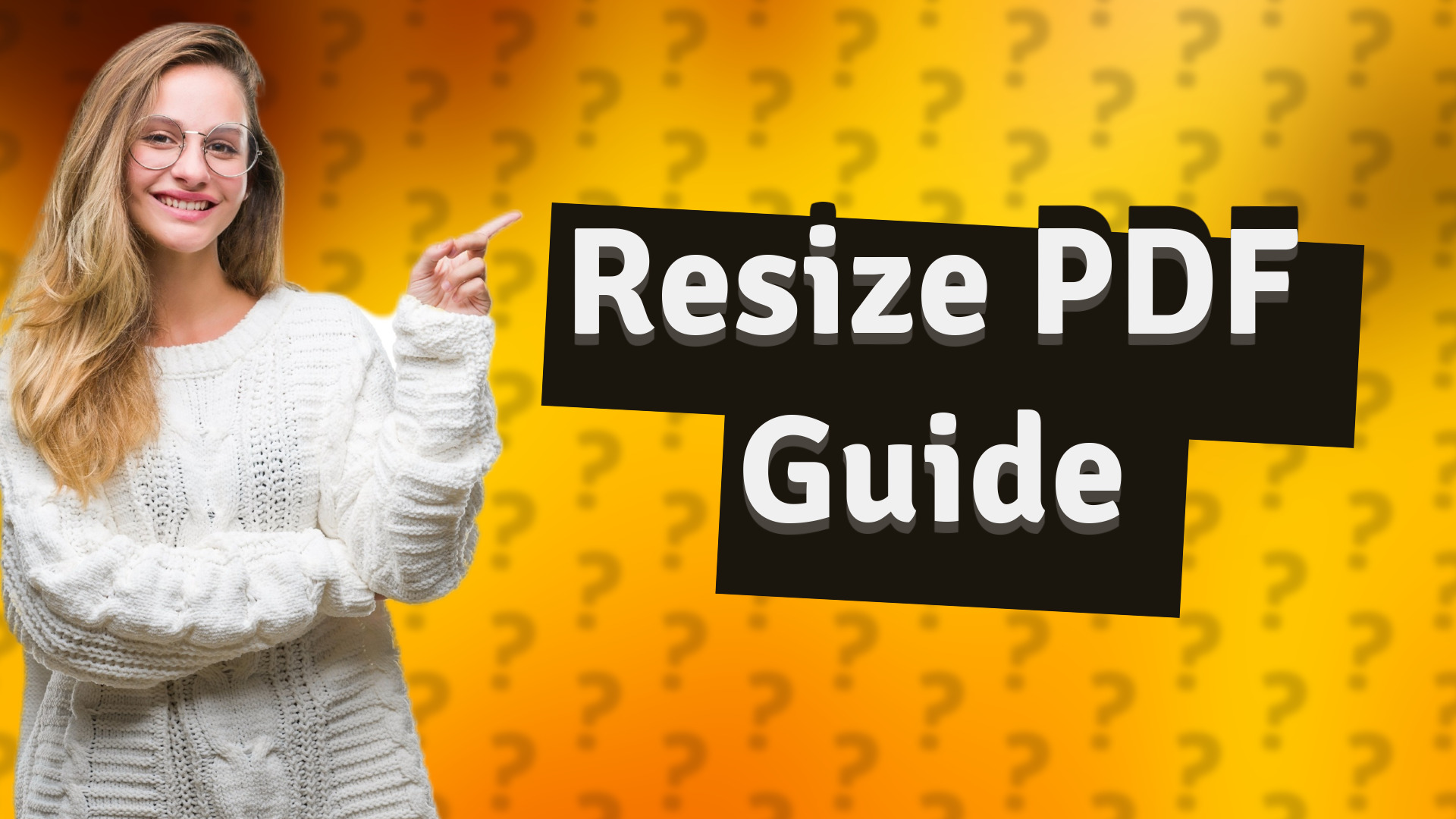 Resize PDF Guide