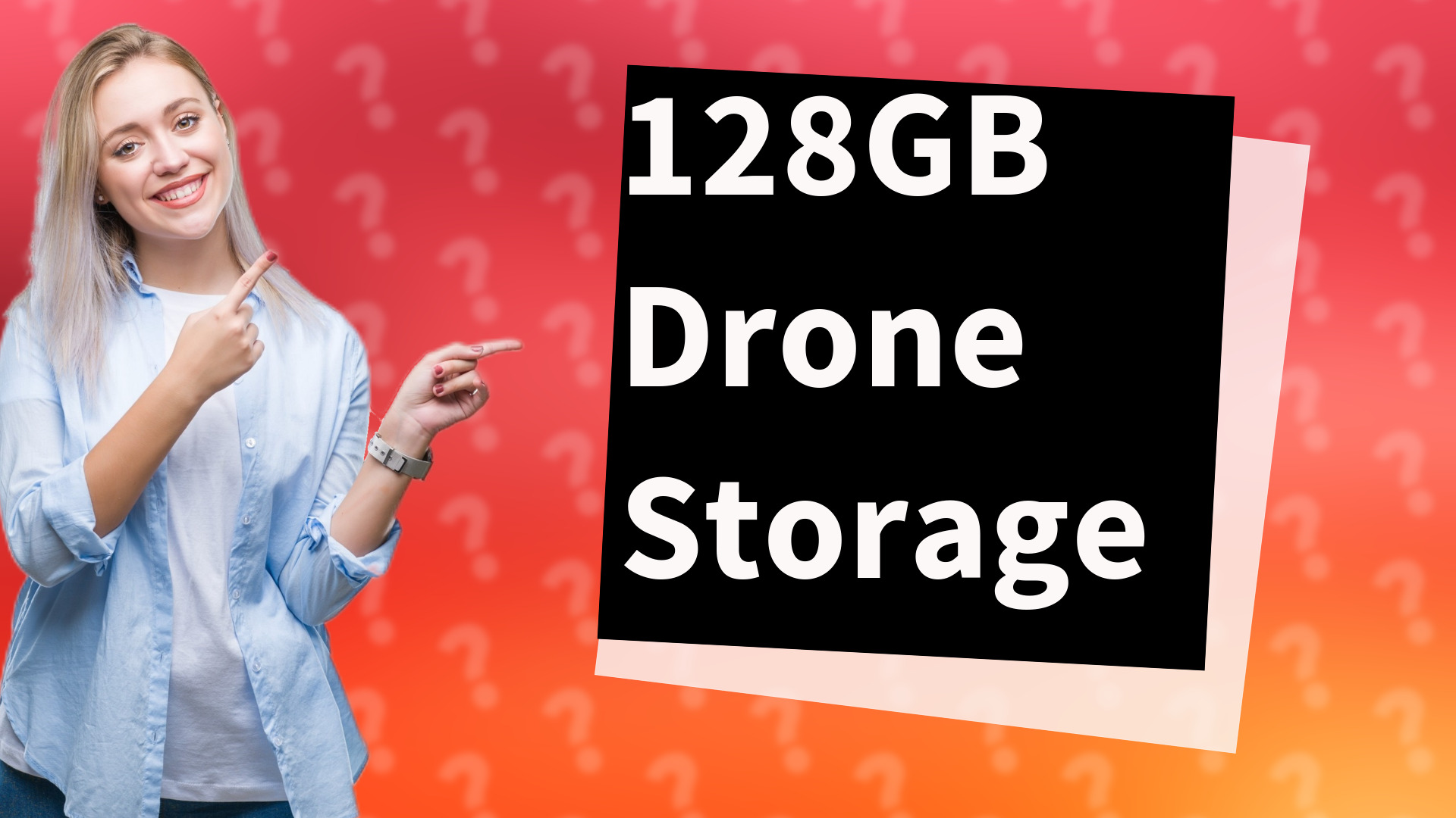128GB Drone Storage