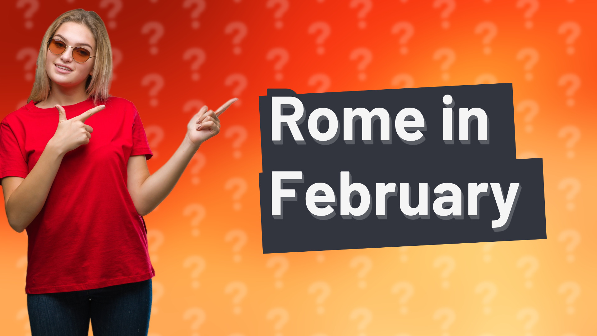 Rome in February