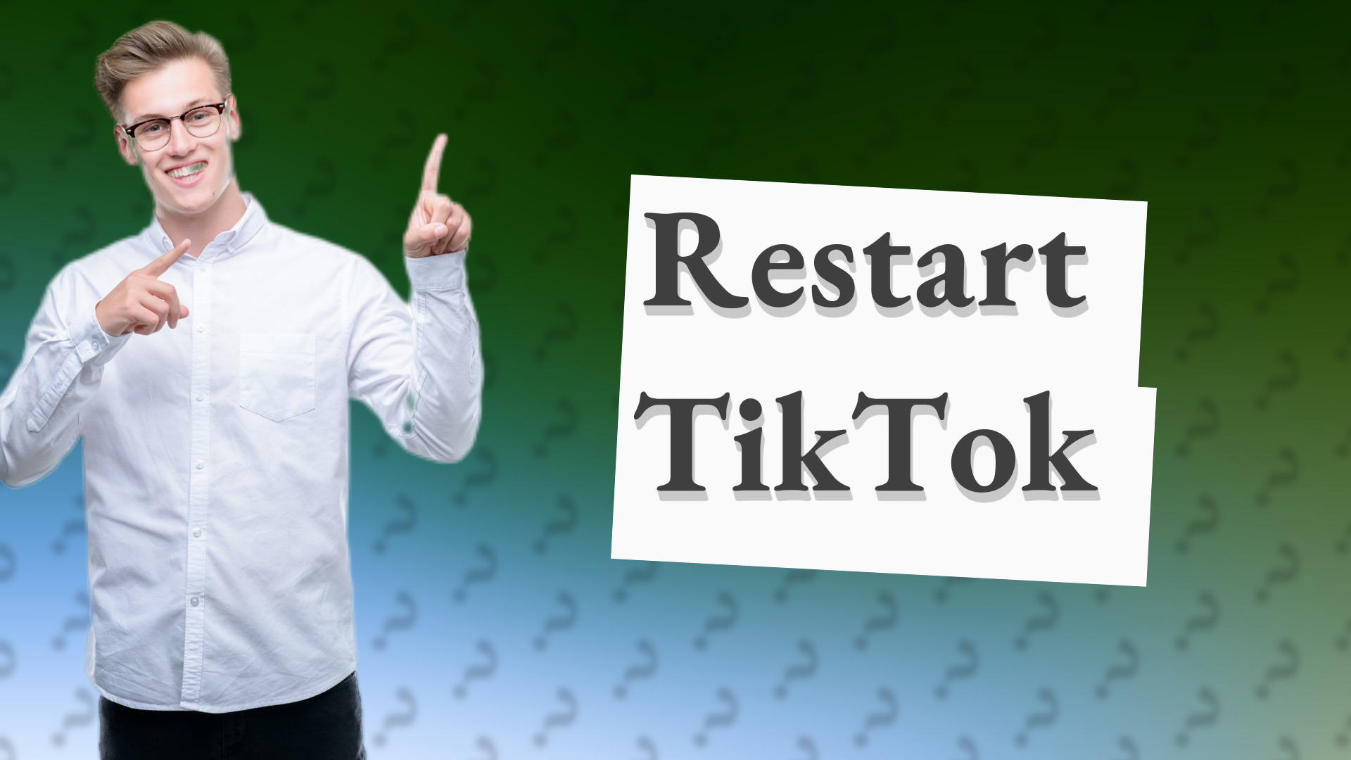 Restart TikTok