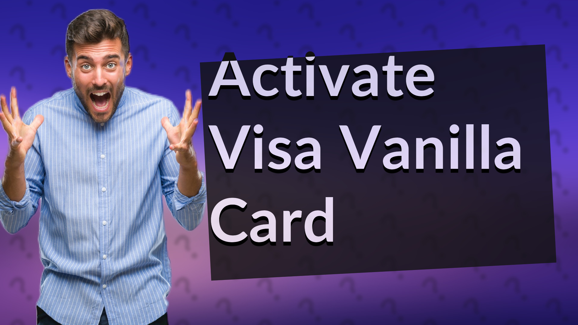 Activate Visa Vanilla Card