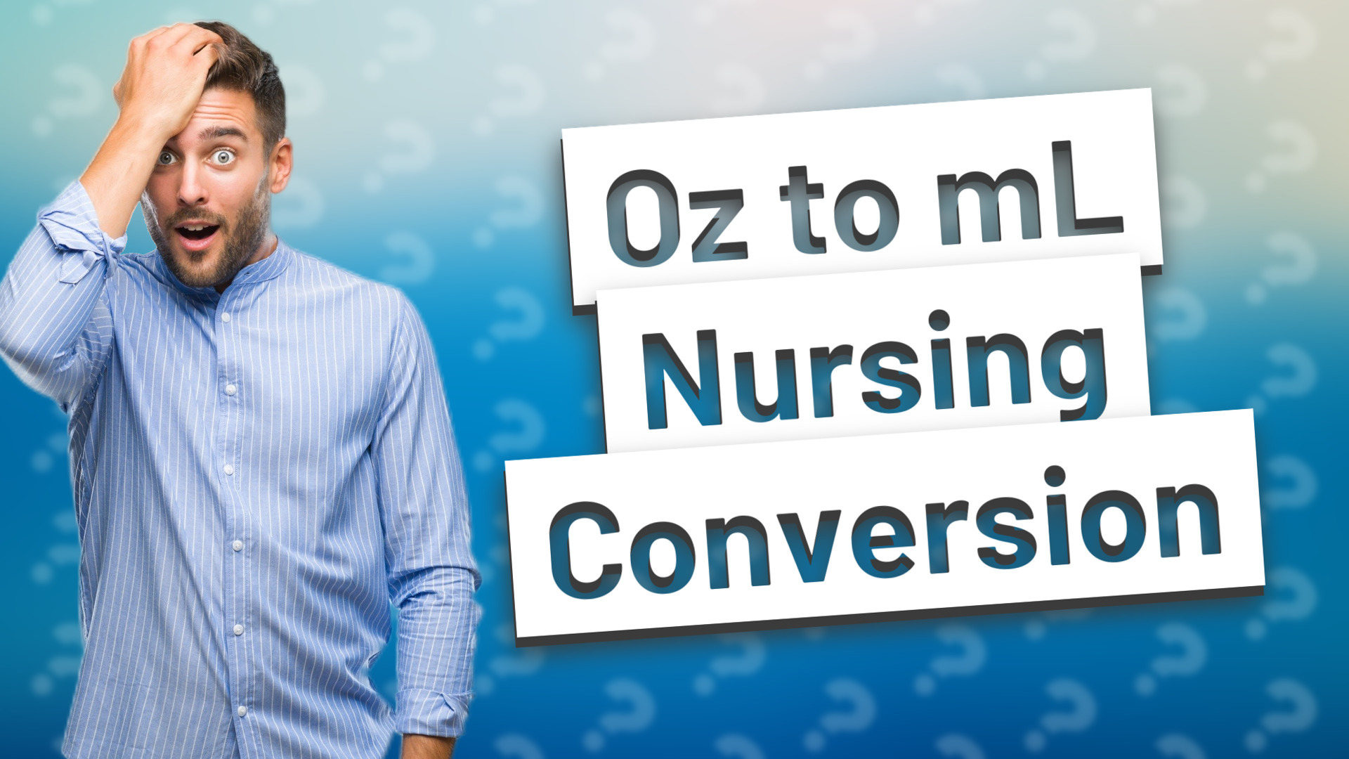 Oz to mL Nursing Conversion