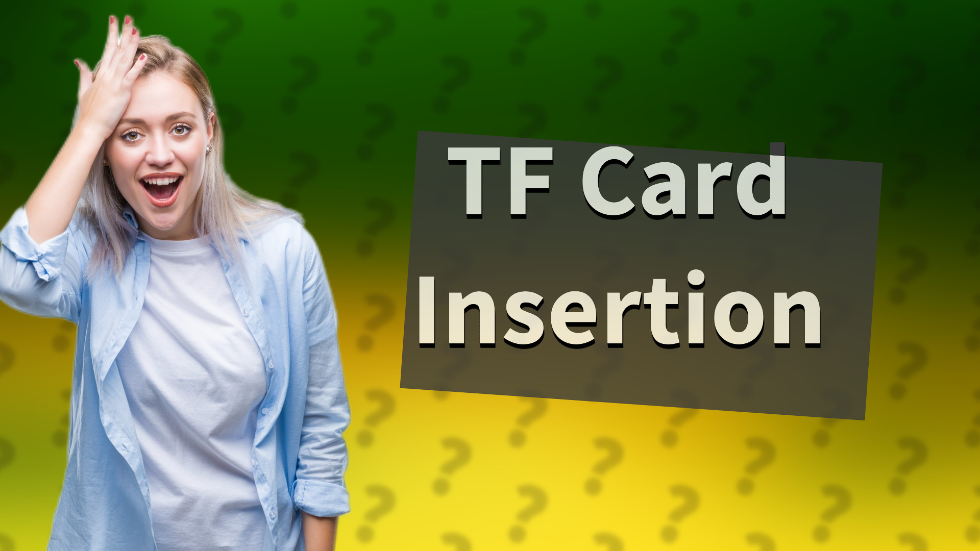 TF Card Insertion