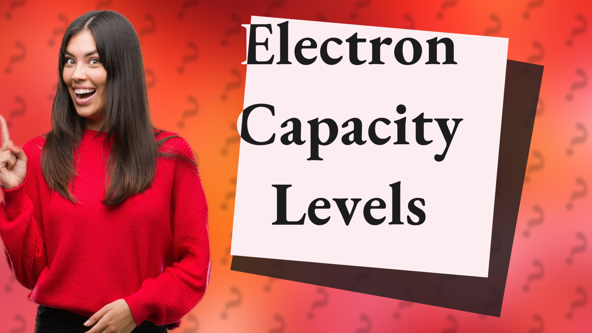 Electron Capacity Levels