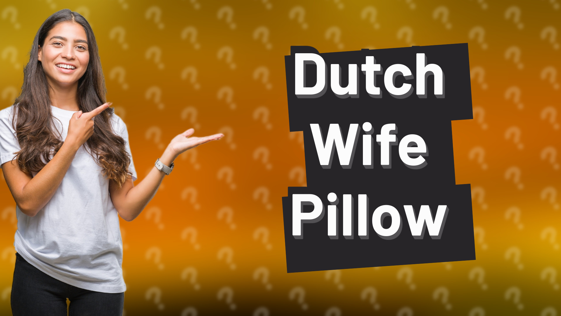 Dutch Wife Pillow