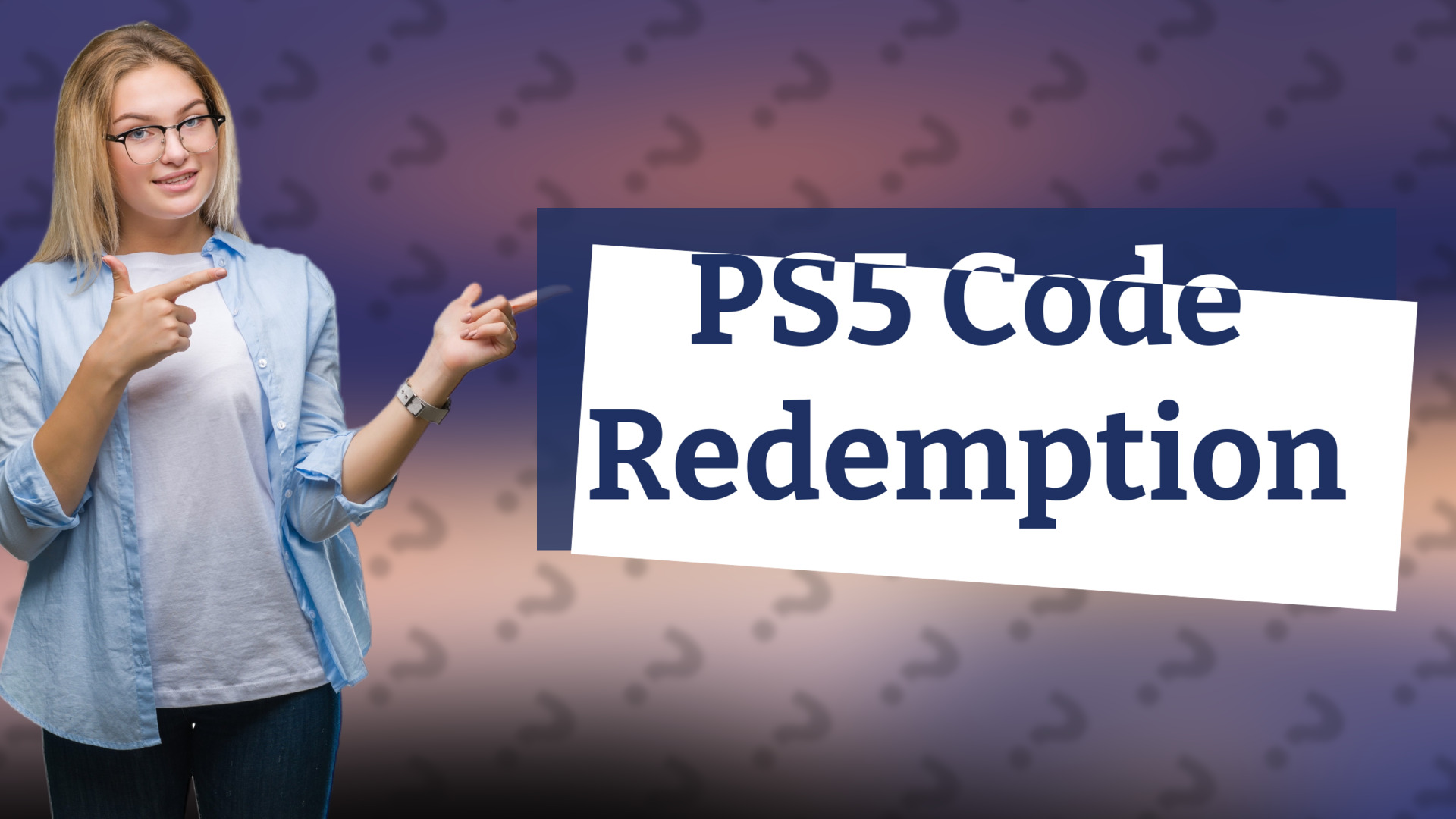 PS5 Code Redemption