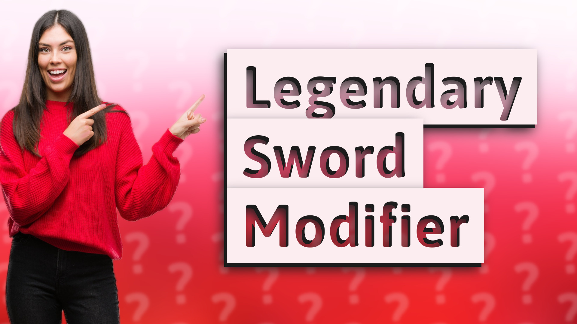Legendary Sword Modifier