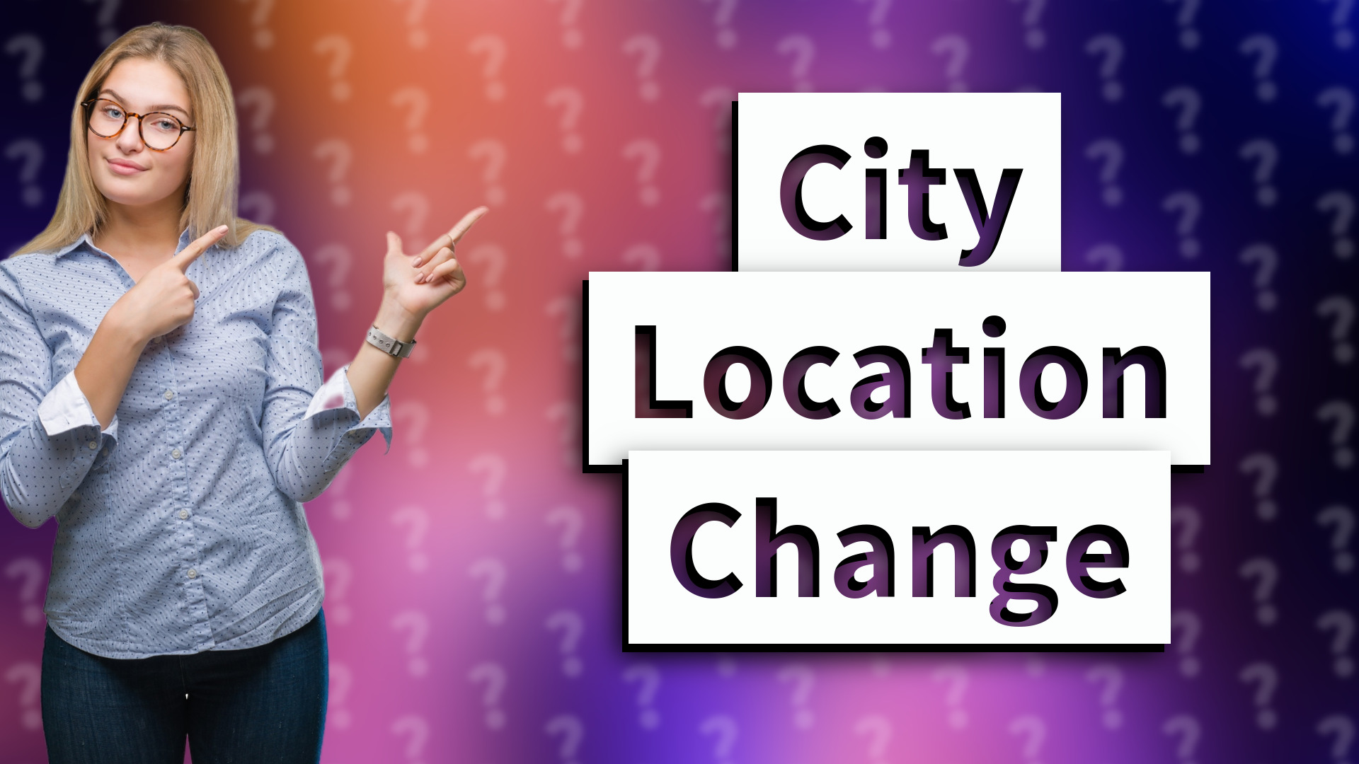 City Location Change