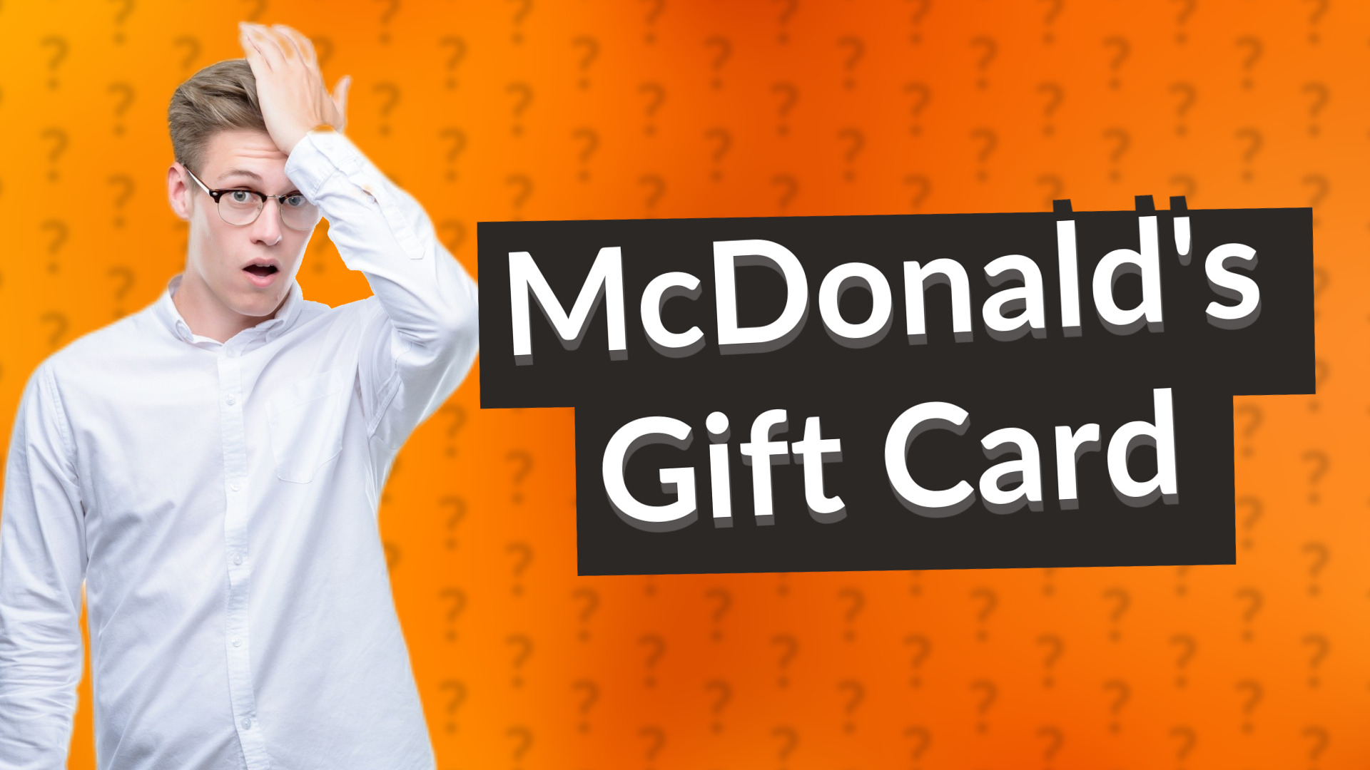 McDonald's Gift Card