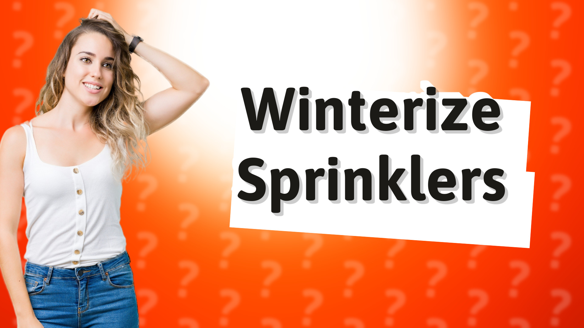 Winterize Sprinklers