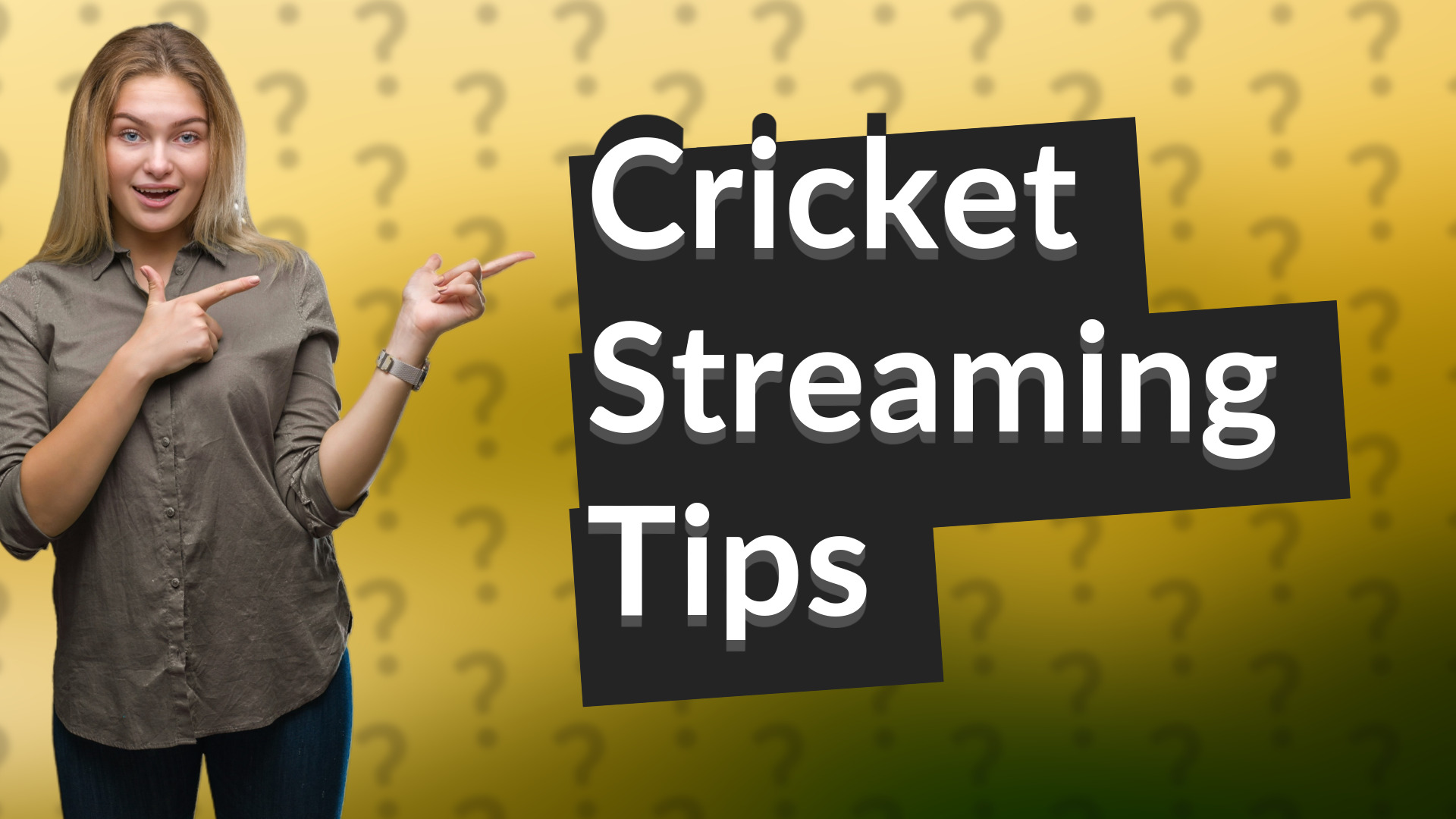 Cricket Streaming Tips