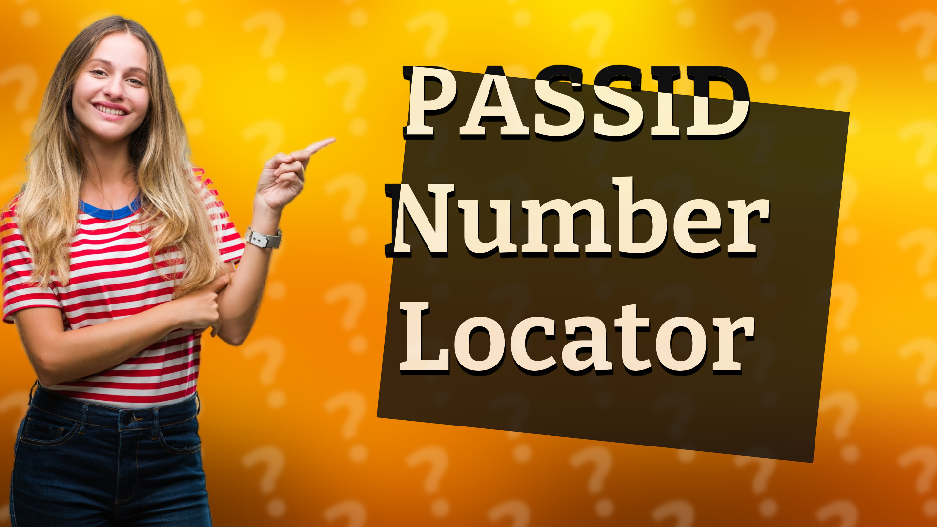 PASSID Number Locator