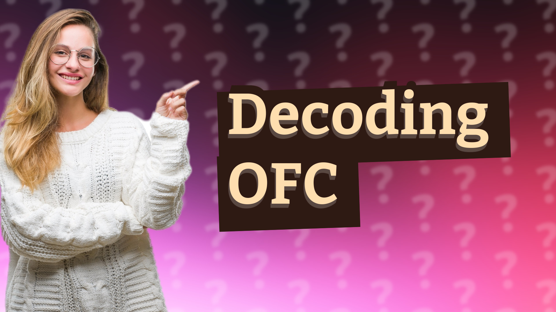 Decoding OFC