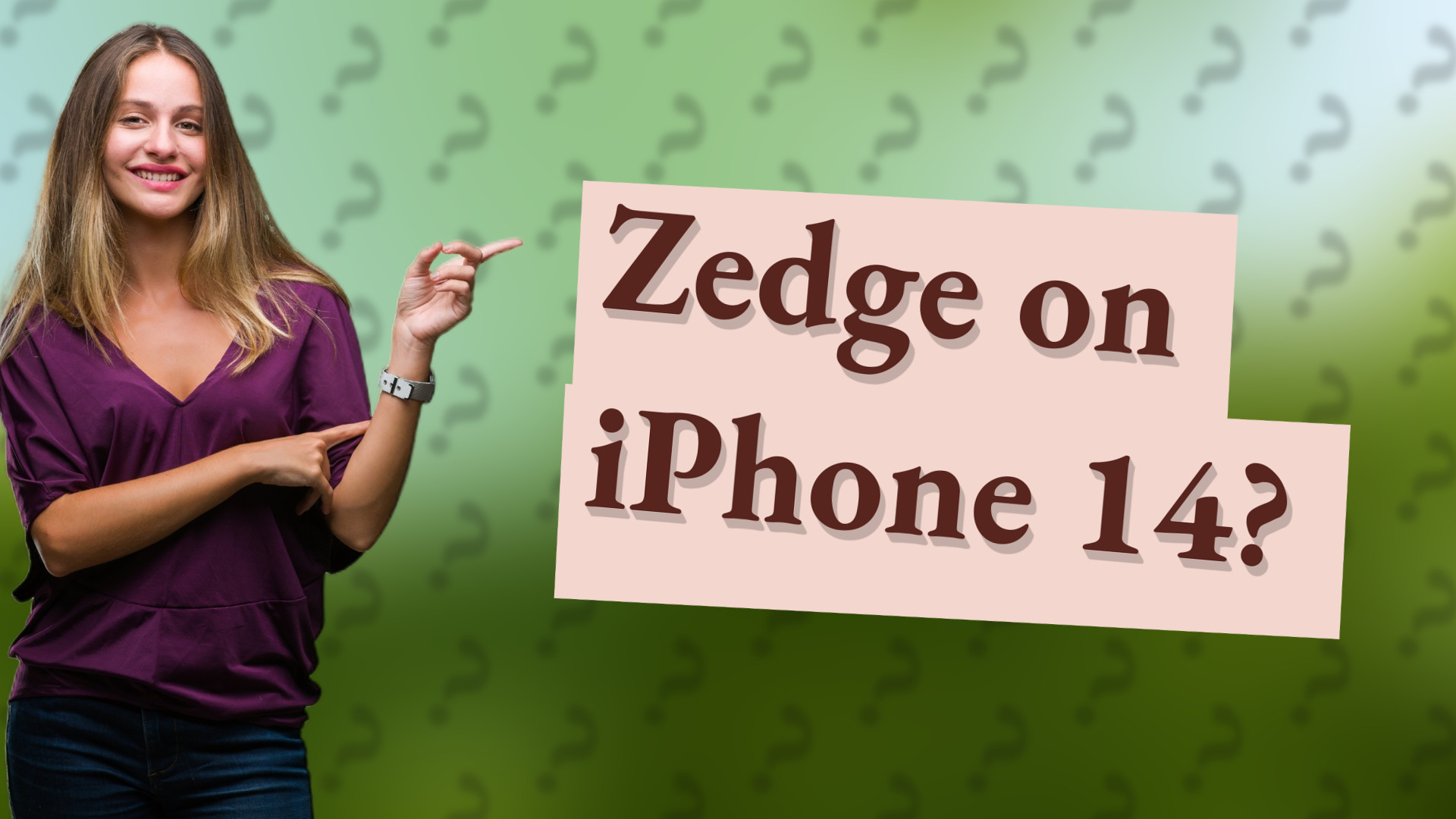 Zedge on iPhone 14?