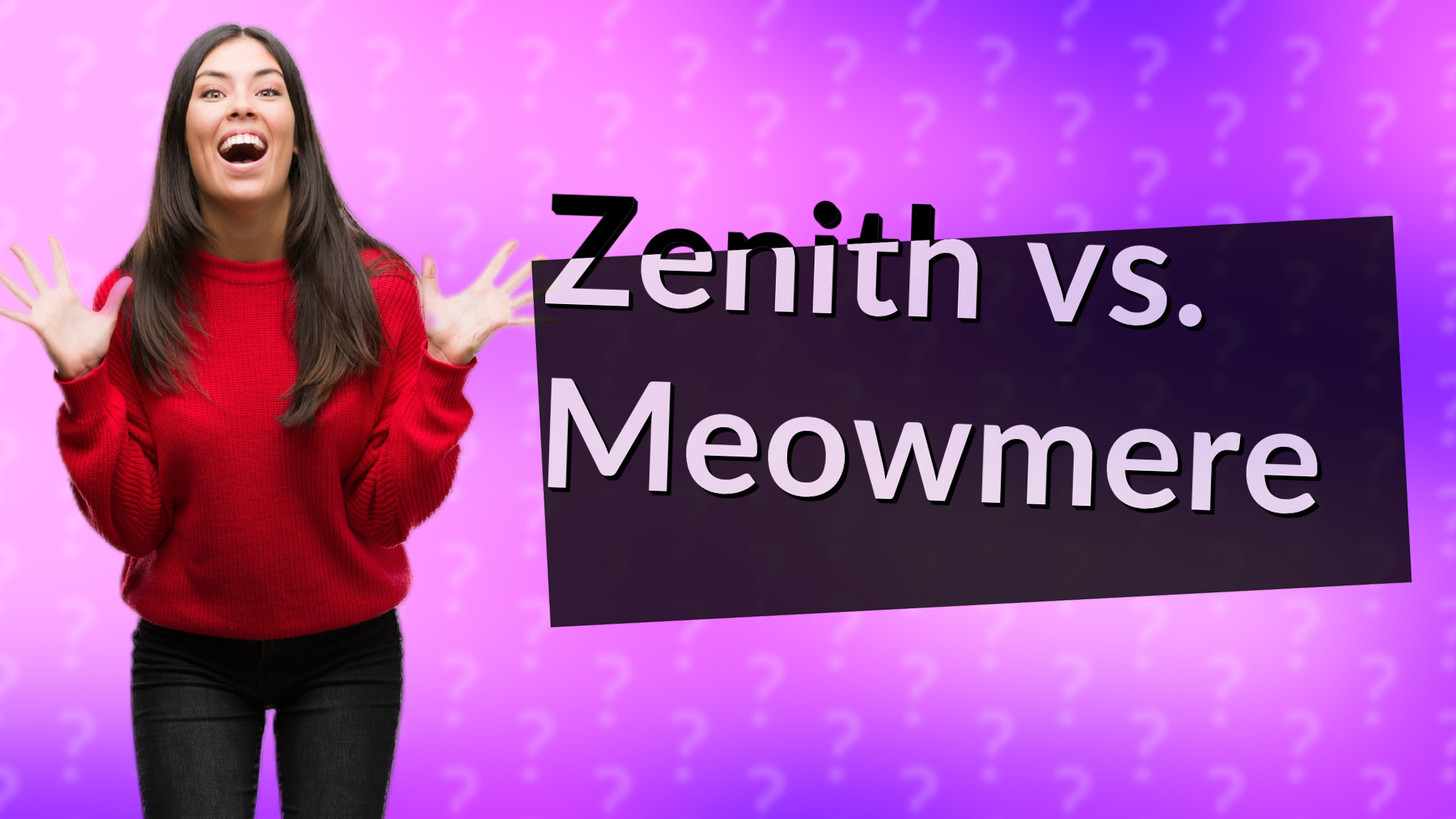 Zenith vs. Meowmere
