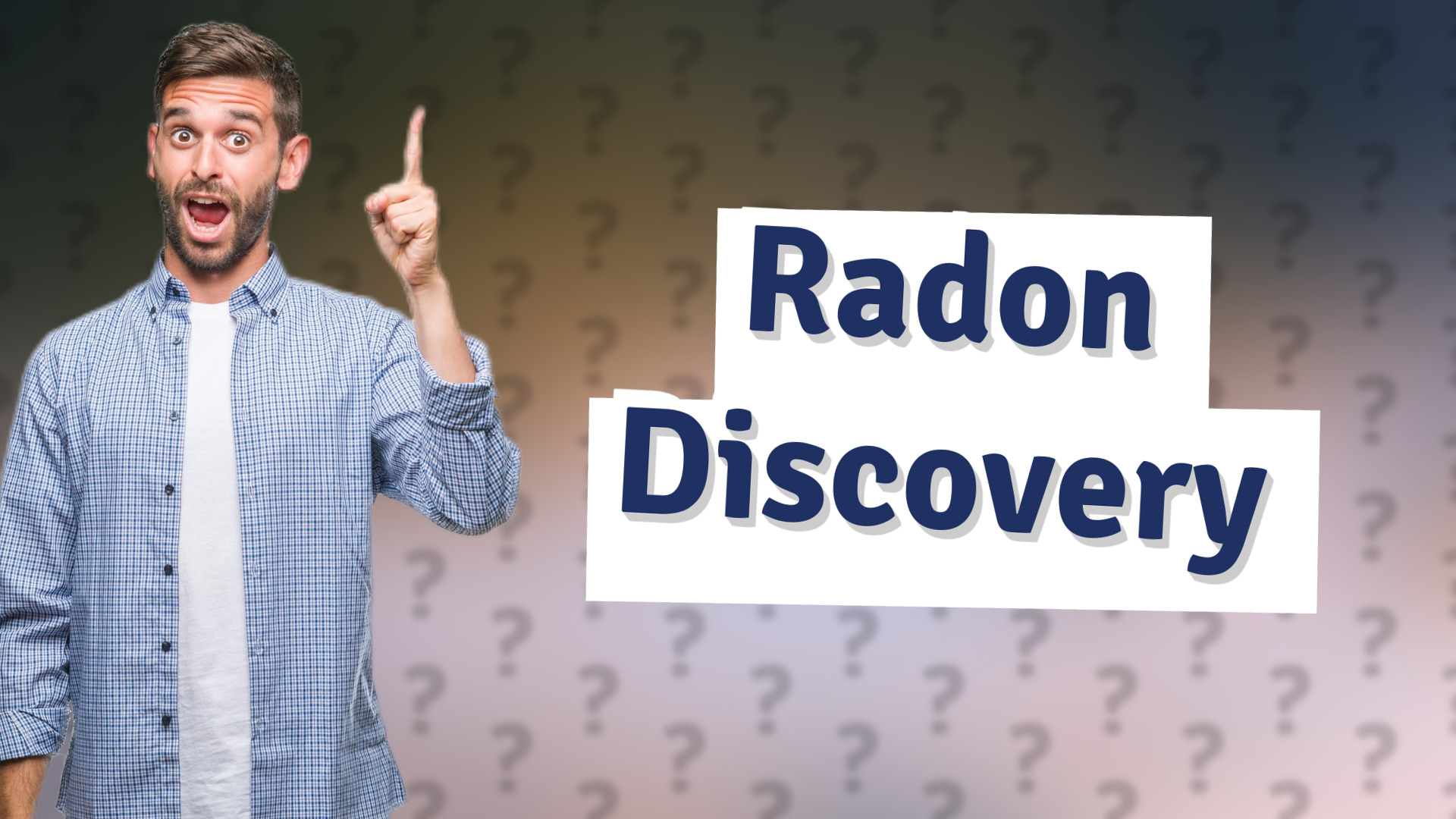 Radon Discovery