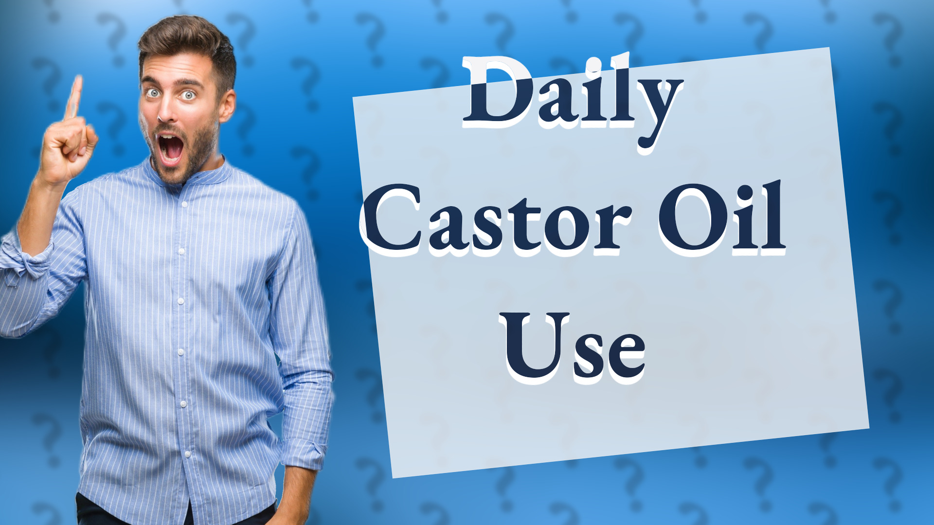 Daily Castor Oil Use
