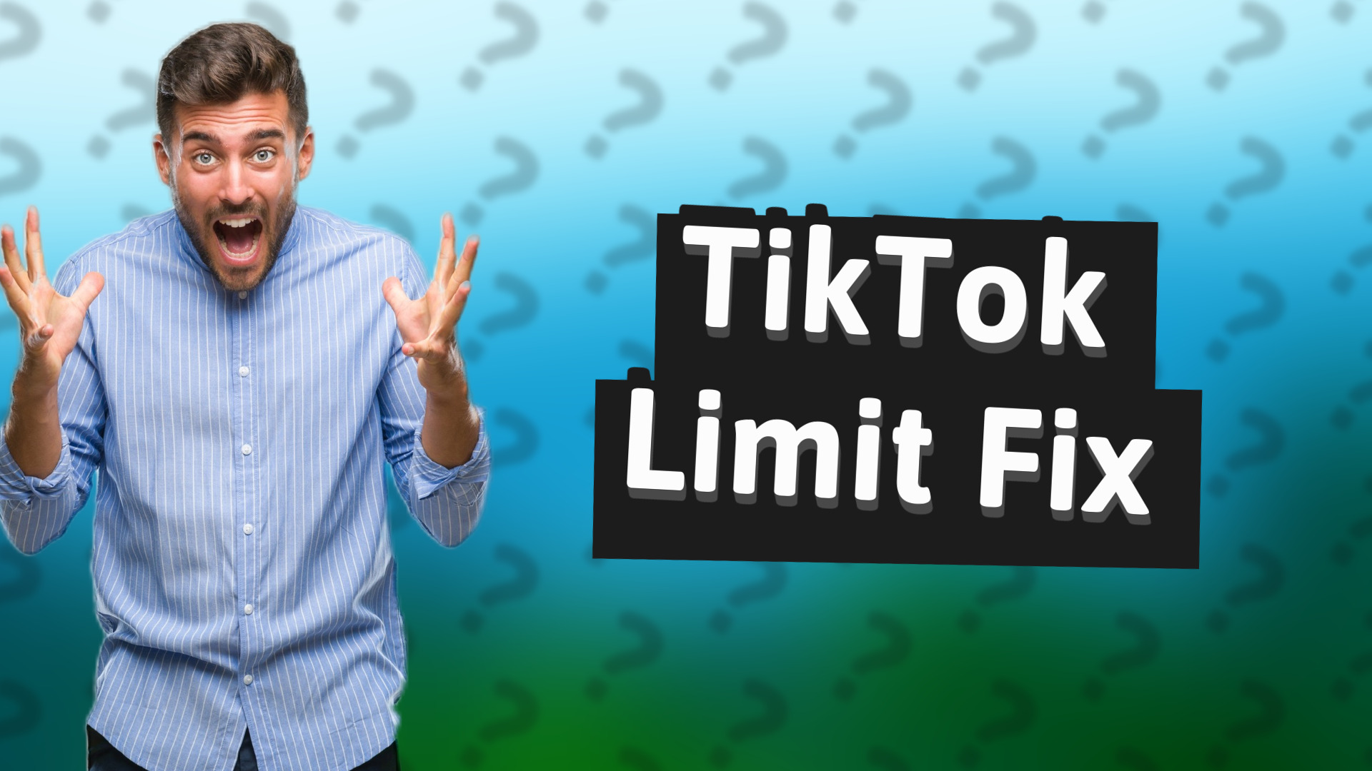TikTok Limit Fix
