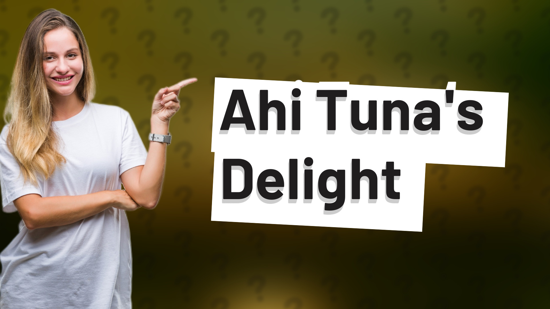 Ahi Tuna's Delight