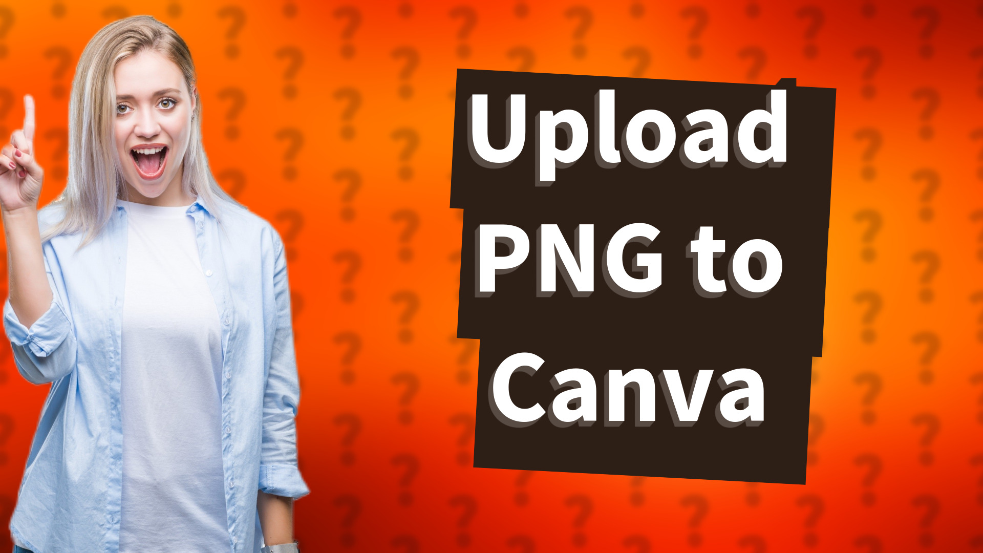 Upload PNG to Canva