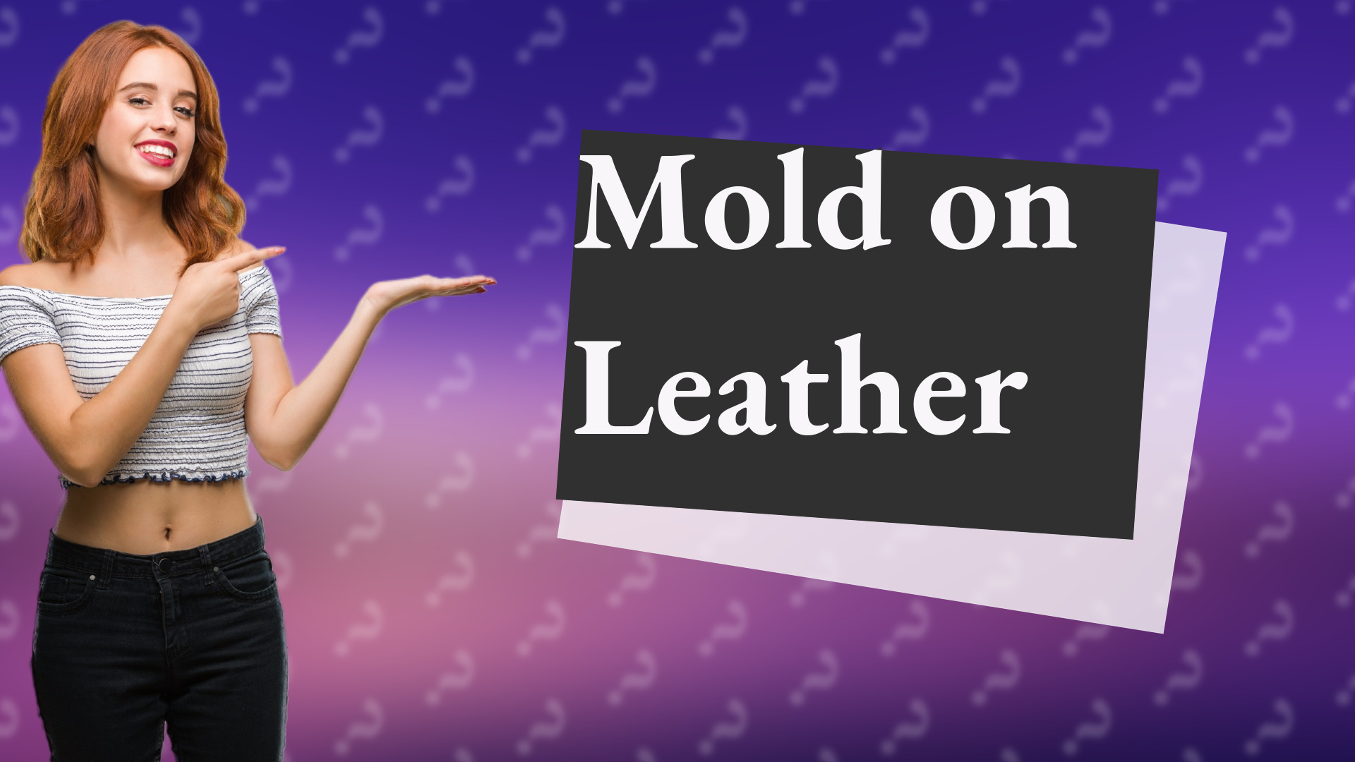 Mold on Leather