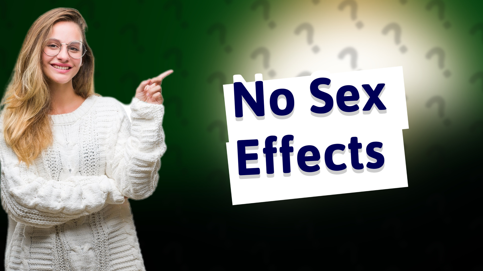 No Sex Effects