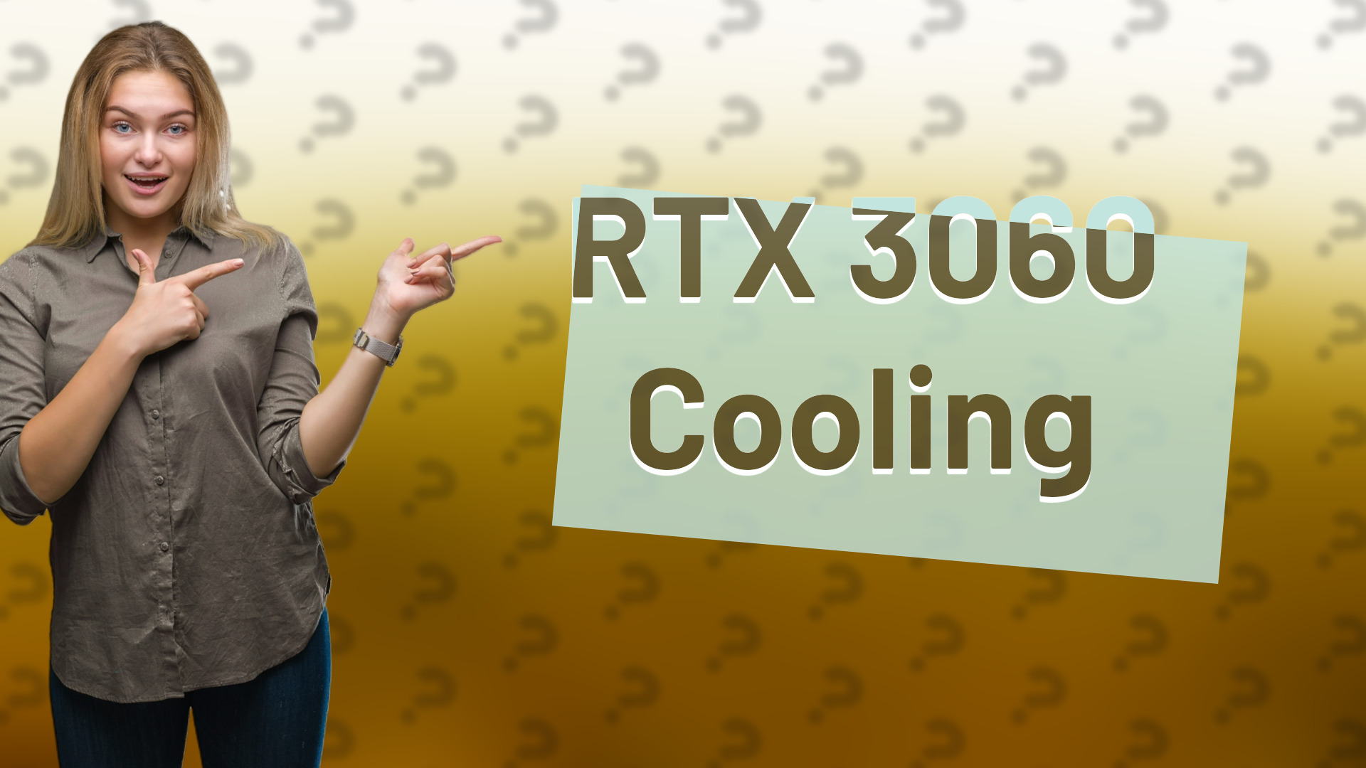 RTX 3060 Cooling