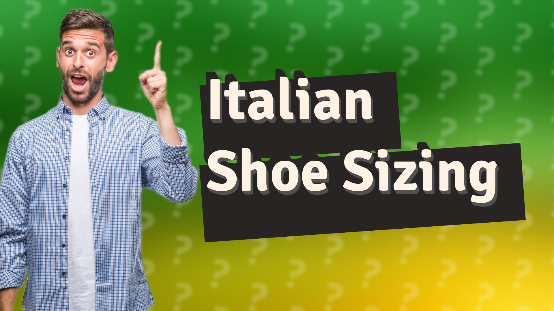Italian Shoe Sizing