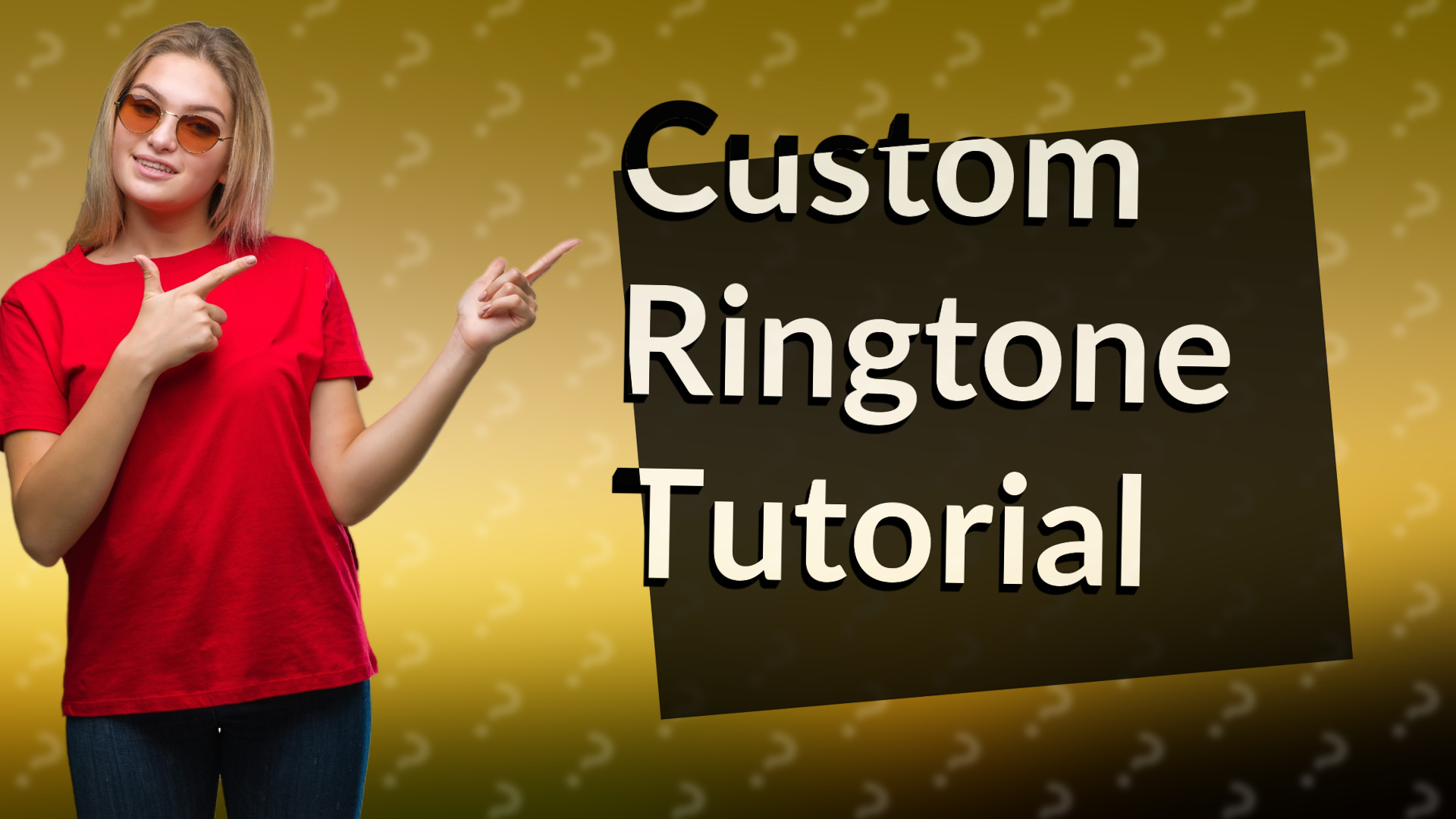 Custom Ringtone Tutorial