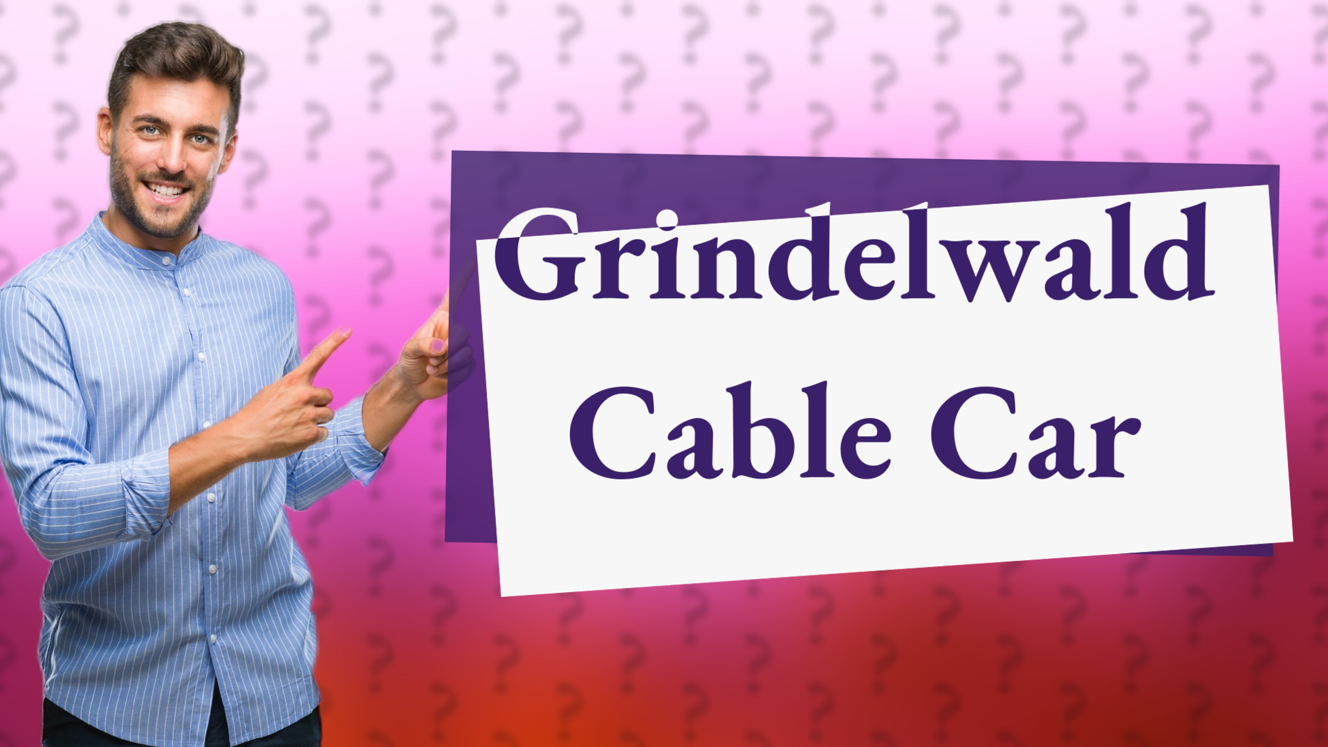Grindelwald Cable Car