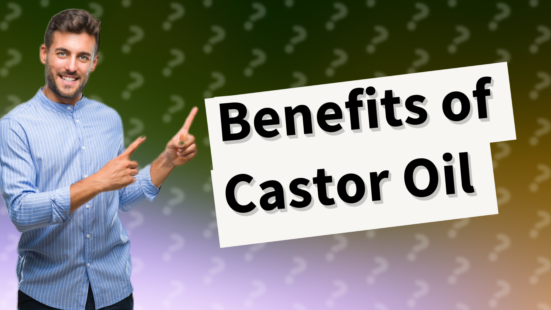 Benefits of Castor Oil