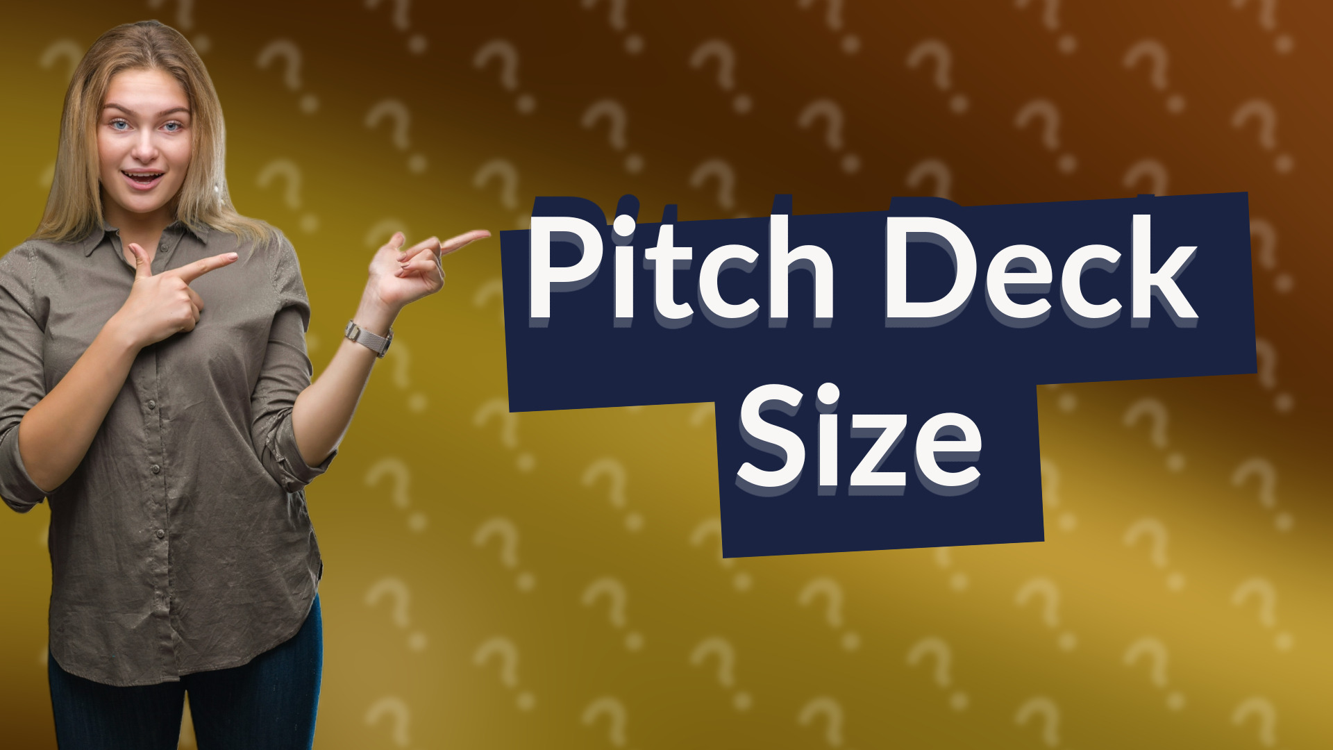 Pitch Deck Size