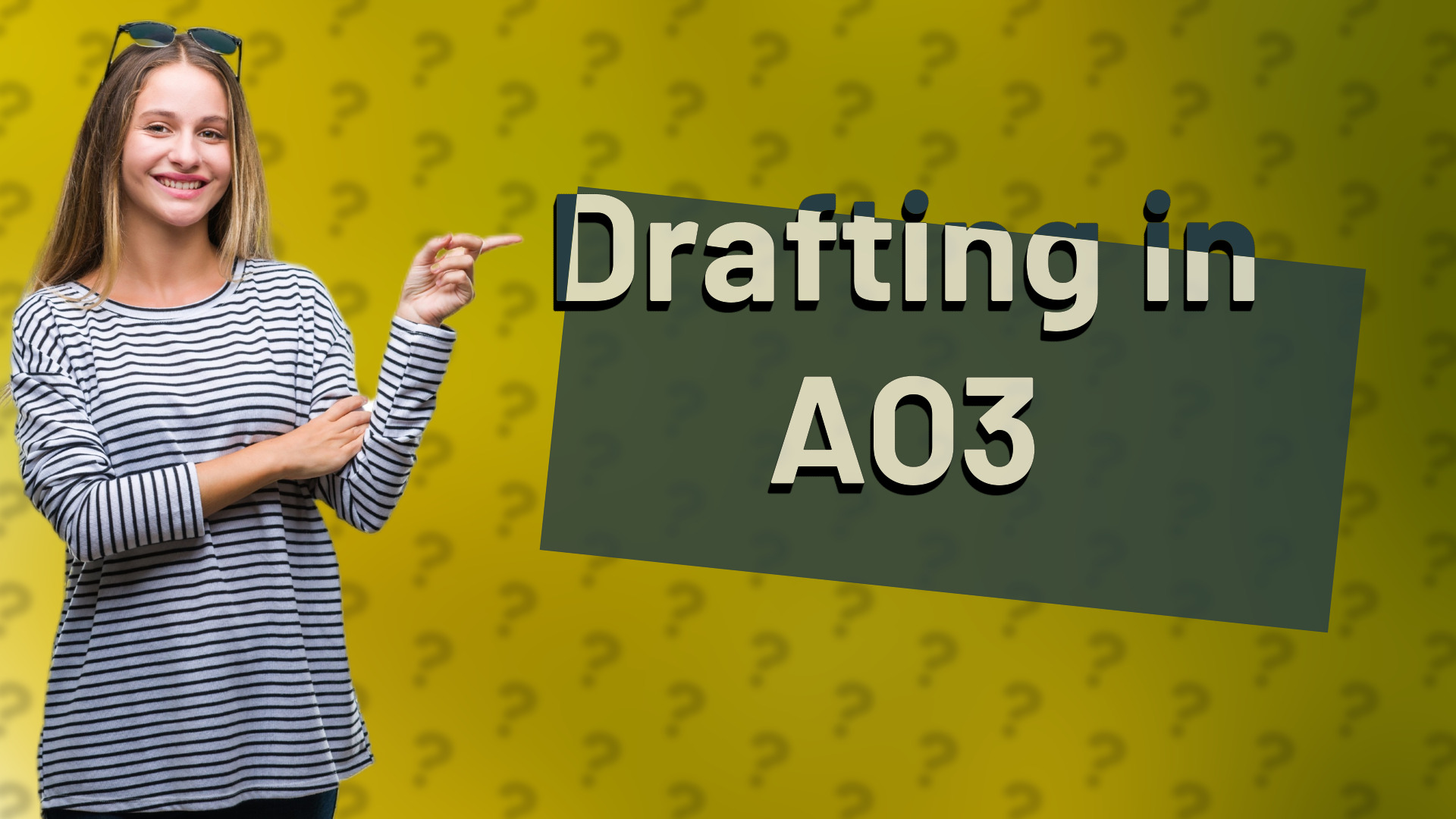 Drafting in AO3