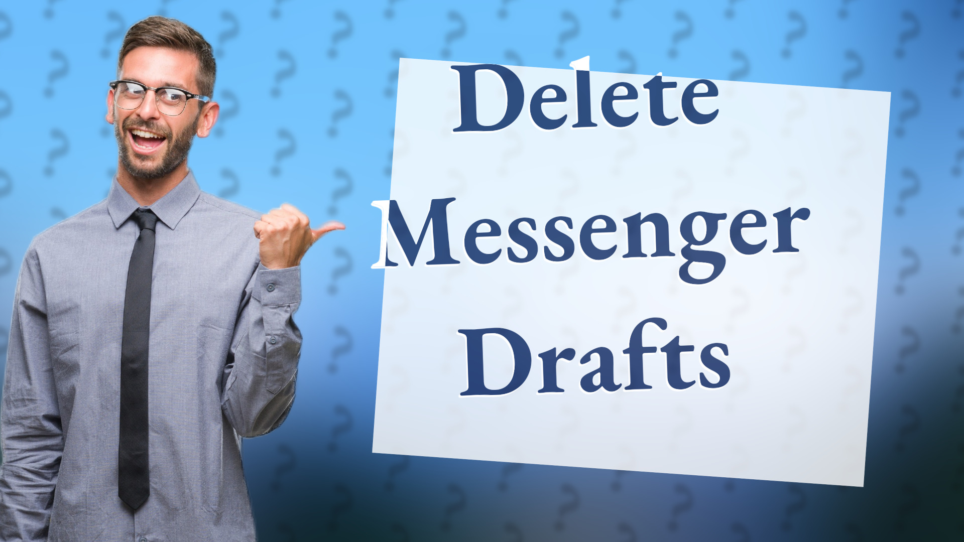 Delete Messenger Drafts