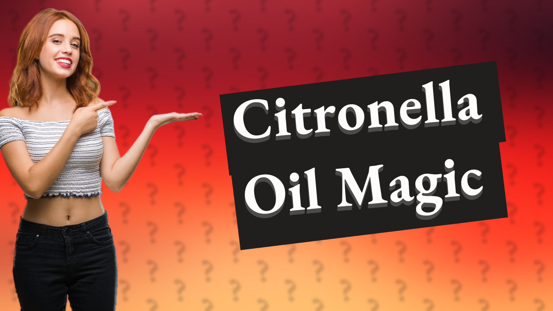 Citronella Oil Magic