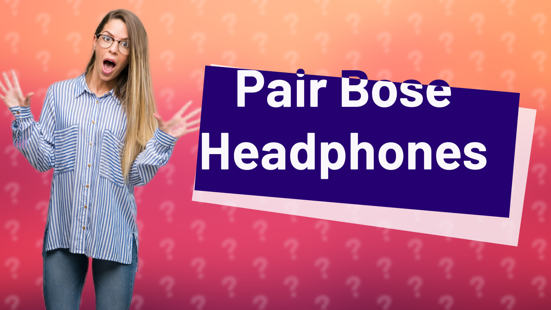 Pair Bose Headphones