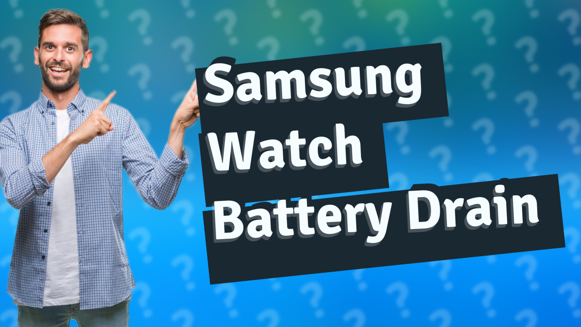 Samsung Watch Battery Drain