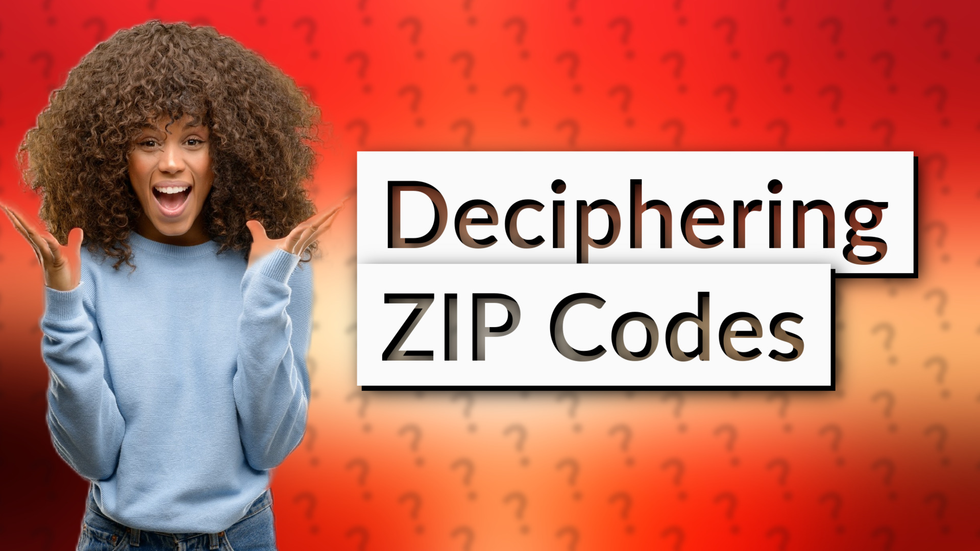 Deciphering ZIP Codes