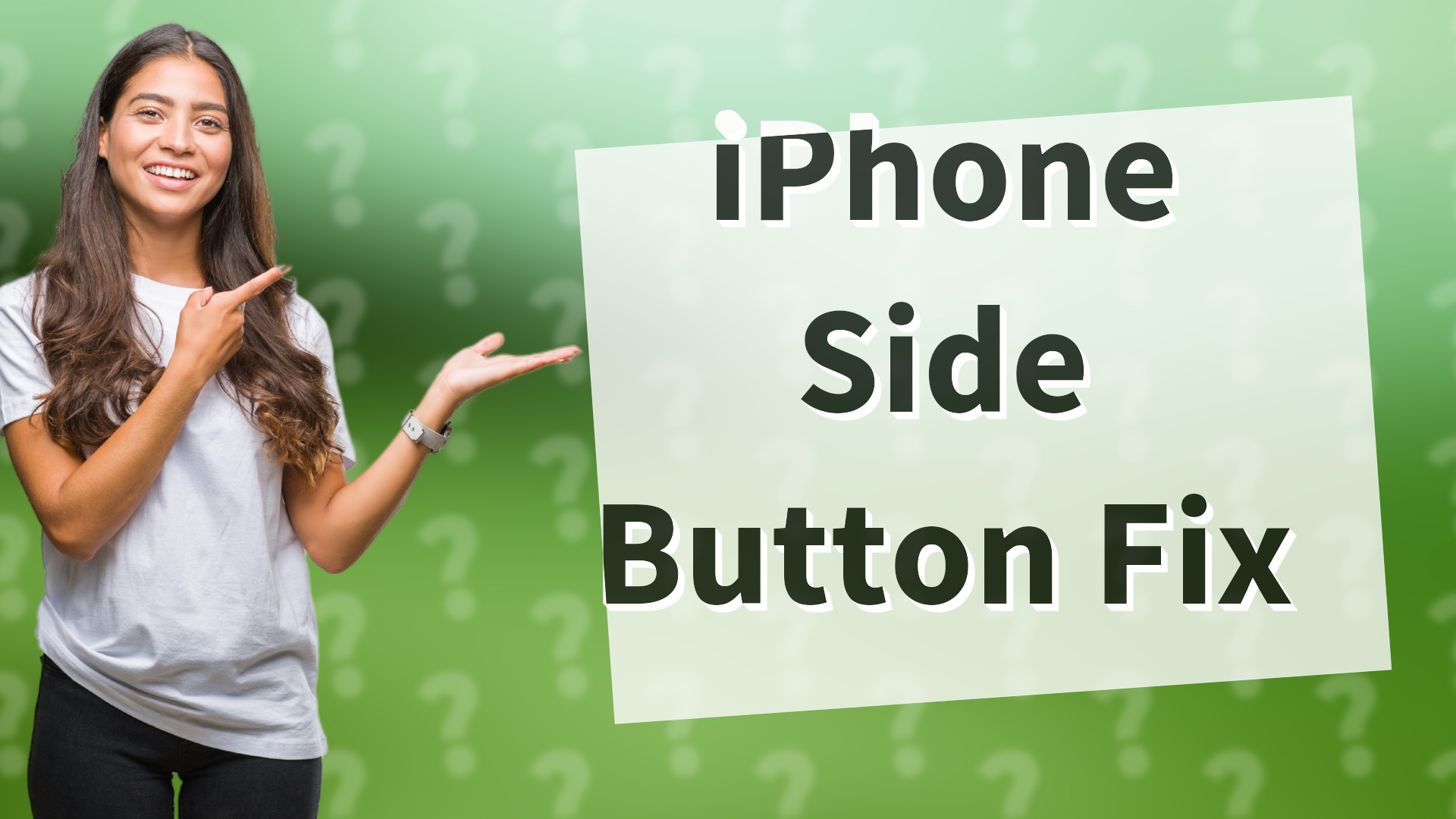 iPhone Side Button Fix