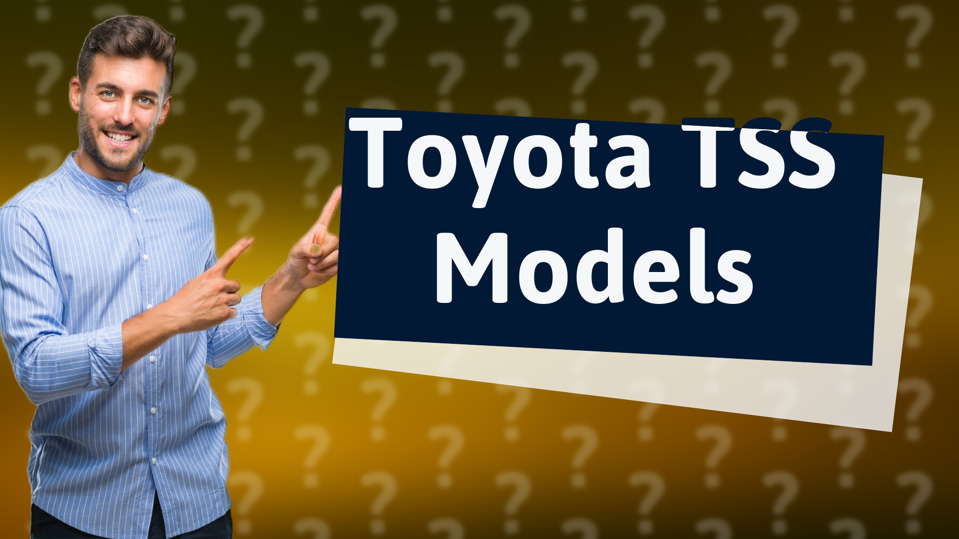 Toyota TSS Models