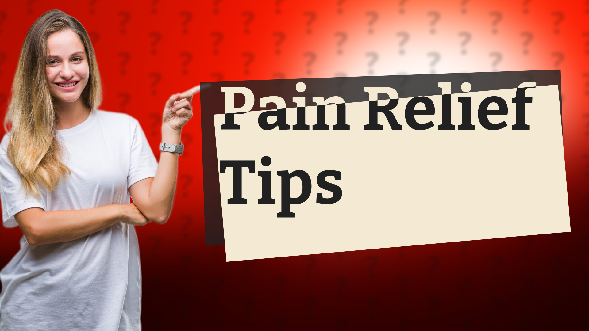 Pain Relief Tips