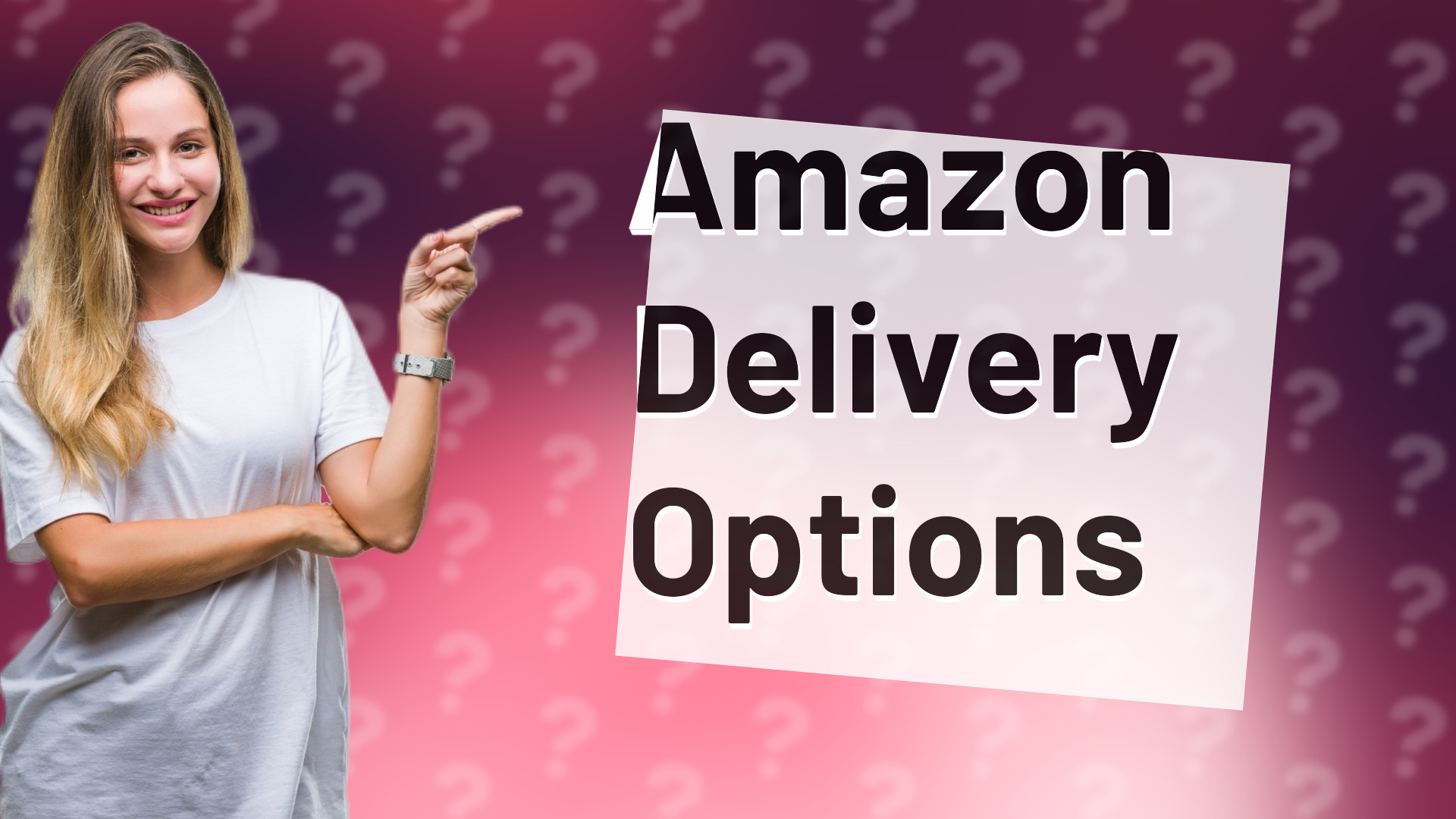 Amazon Delivery Options