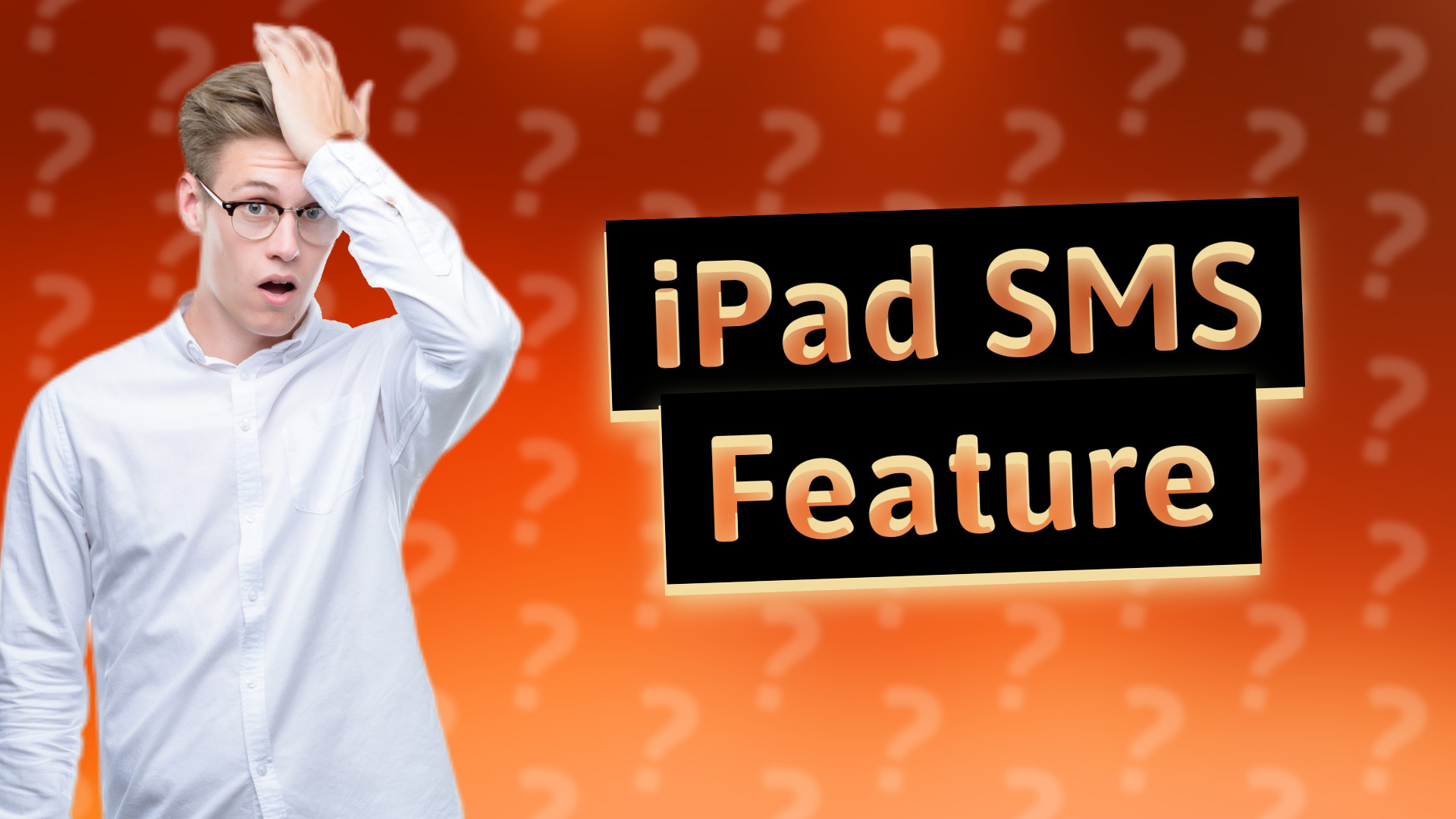 iPad SMS Feature