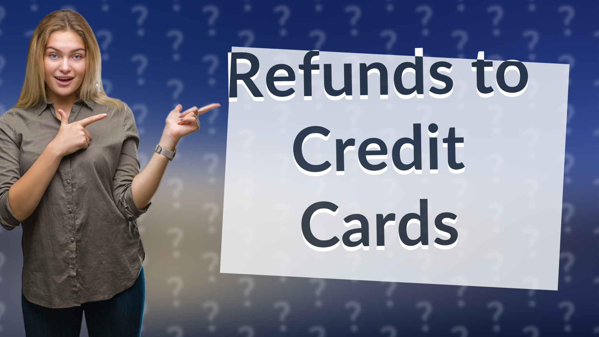 Refunds to Credit Cards