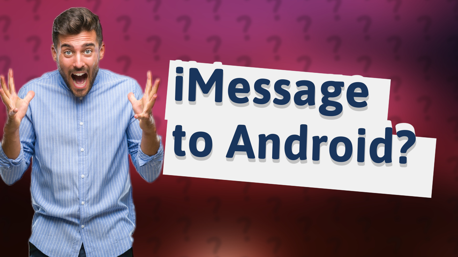 iMessage to Android?