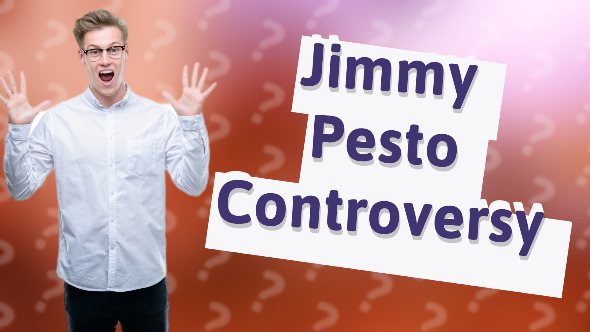 Jimmy Pesto Controversy