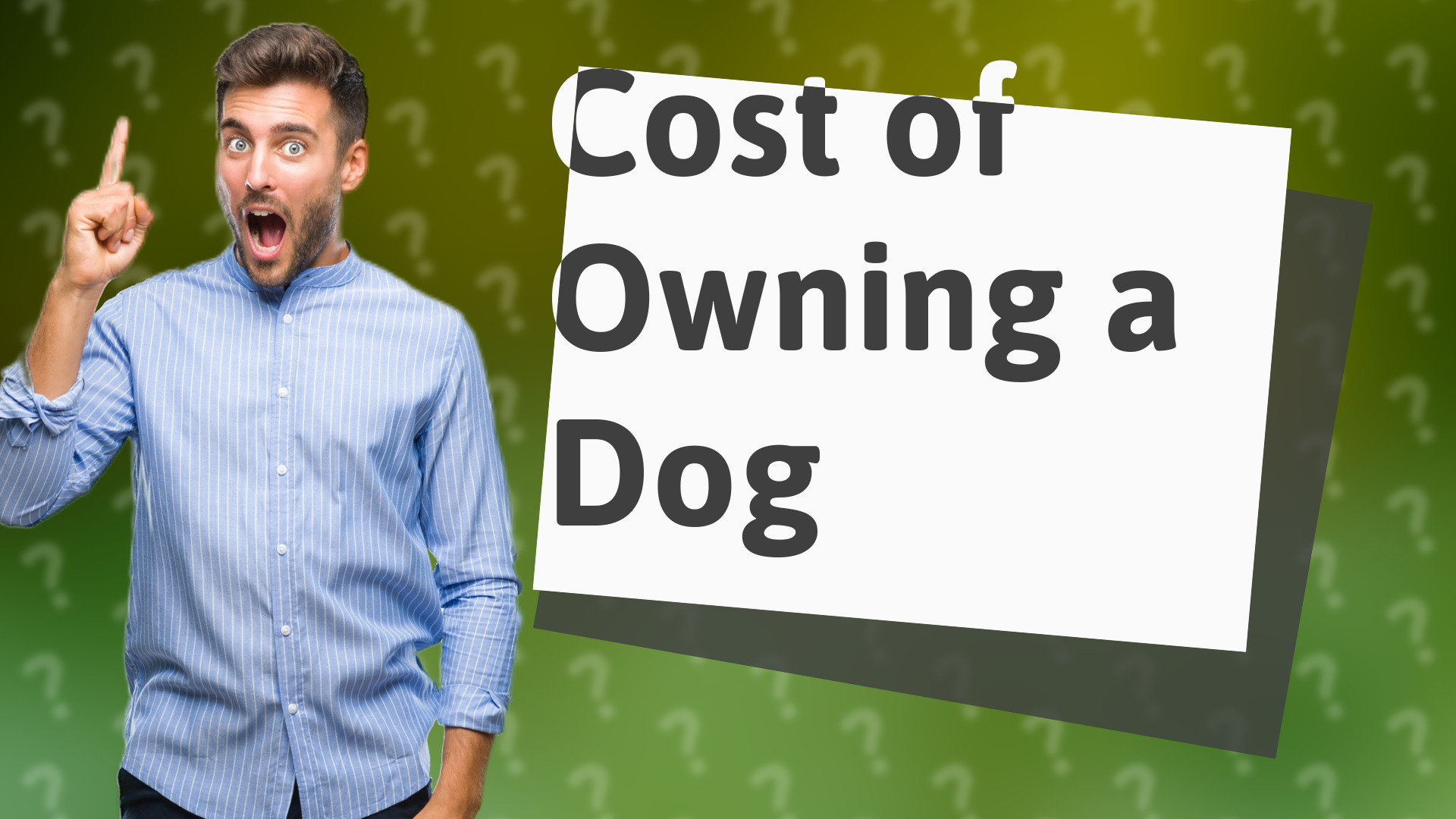 Cost of Owning a Dog